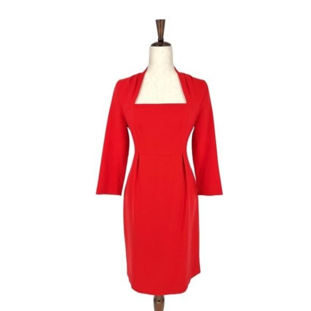 Kate Spade Square Neck Sheilla Sheath Dress | 6